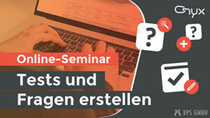 Online-Seminar zum Thema Tests und Fragen erstellen (Video-Thumbnail)